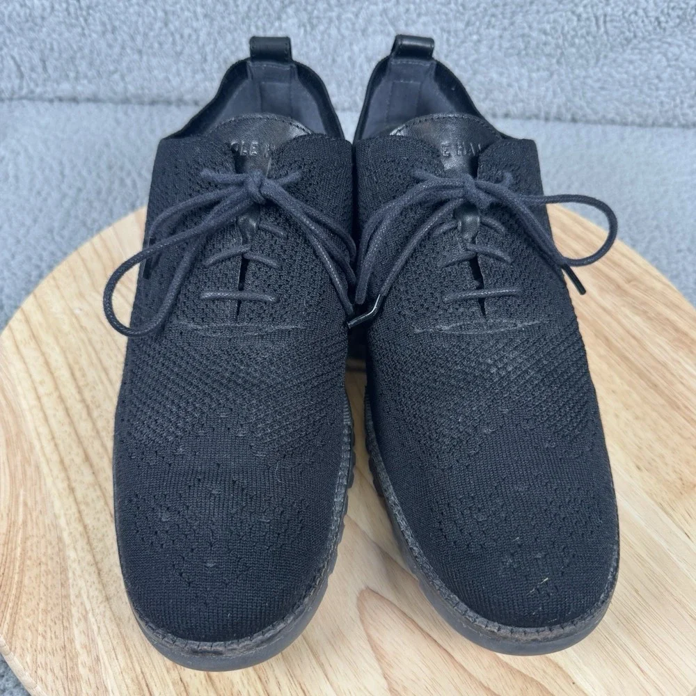 Cole Haan 2.Zerogrand Stitchlite Oxfords‎ Black Dress Shoes Mens 9.5 M C26244